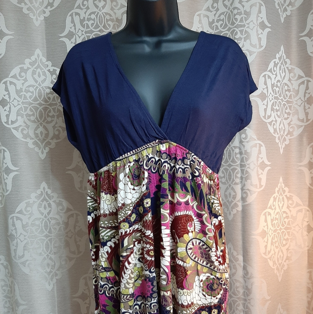 V-Neck Sun Dress